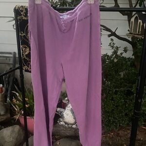 Peace Love World Purple Pants